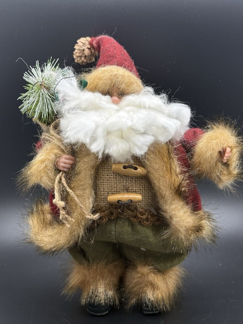Small Old world style vintage santa